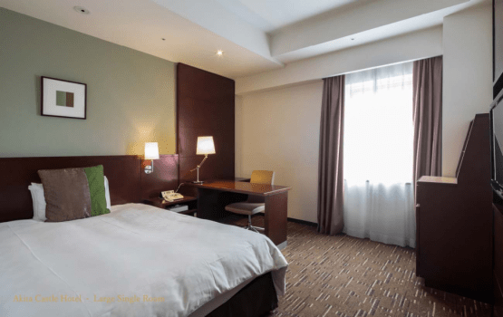 秋田キャッスルホテル スタンダードシングル　≪喫煙≫　北館