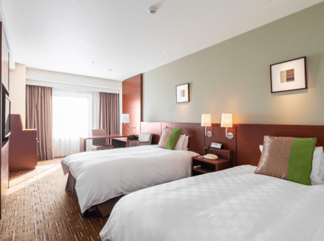 秋田キャッスルホテル スタンダード  ツイン ◆禁煙◆