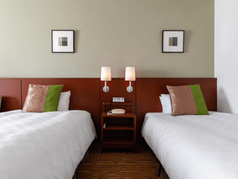 秋田キャッスルホテル スタンダード  ツイン ◆禁煙◆