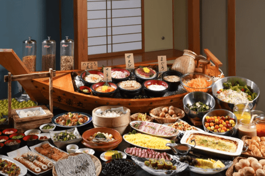 曲水の庭 ホテル玉泉 【一泊朝食付】おひとり様歓迎！21時までチェックインOK！朝食ビュッフェと美肌の湯をゆっくり堪能♪