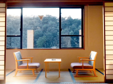 曲水の庭 ホテル玉泉 和室20畳【宍道湖・温泉街側】