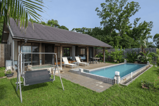 温泉水プール＆夫婦露天風呂の離れ宿  悠離庵 【薩摩ヴィラ ラグジュアリー】温泉水プール＆露天風呂付き和洋室  禁煙