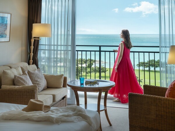 サザンビーチホテル&リゾート沖縄 【南都酒造所コラボ企画】厳選ドリンクセット付!連泊で「おきなわワールド入園券」プレゼント★/朝食付