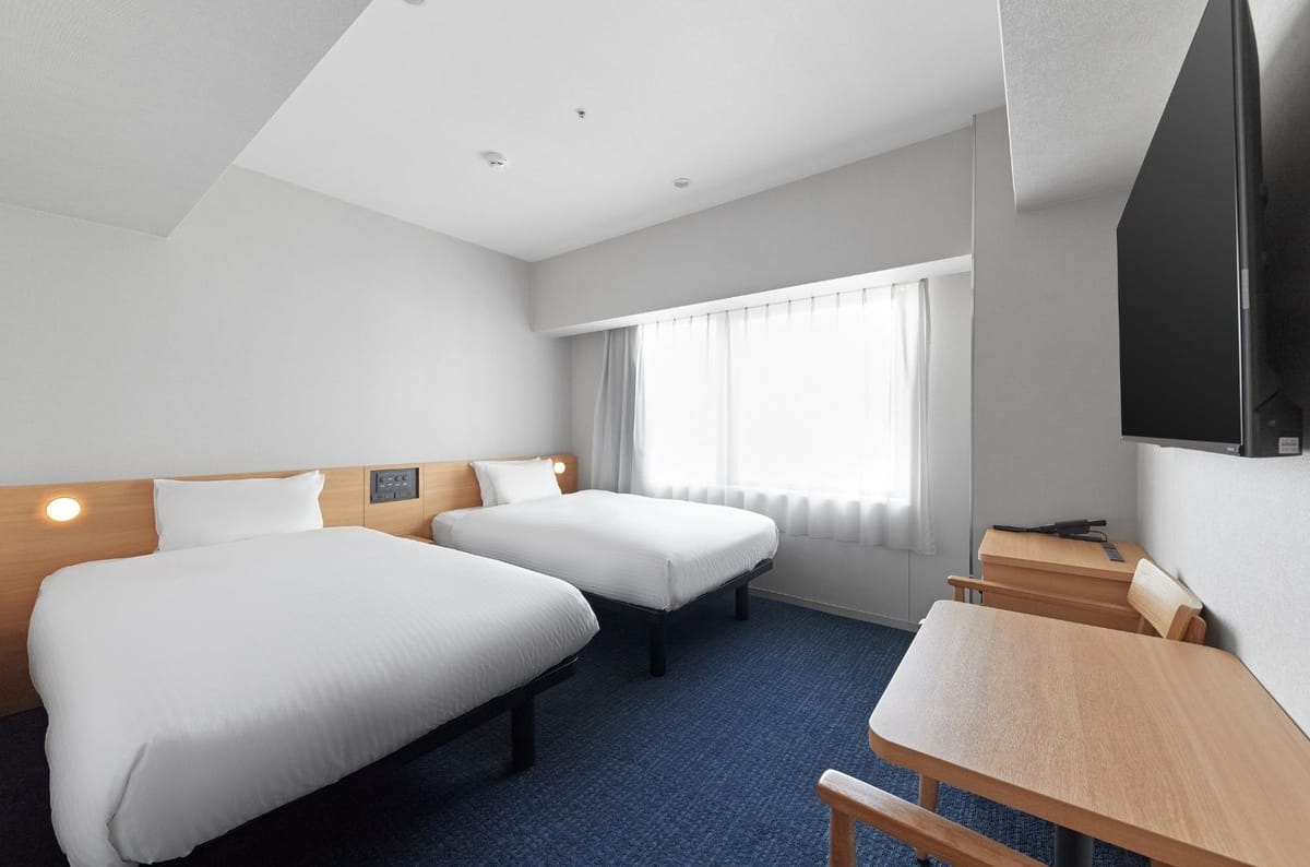 相鉄フレッサイン 京都清水五条 【全室禁煙】コンフォートツイン◇110cmベッド◇