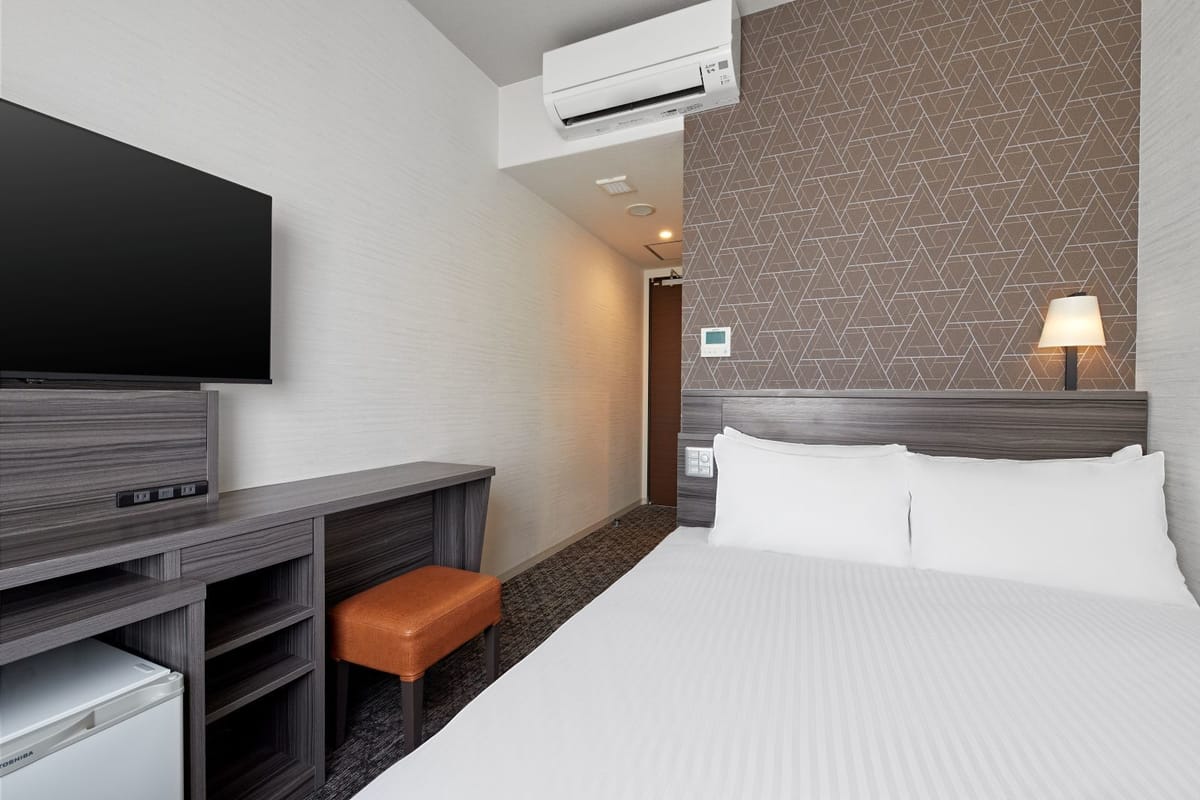 相鉄フレッサイン 大阪心斎橋 【禁煙】ダブルルーム<140cm幅ベッド>