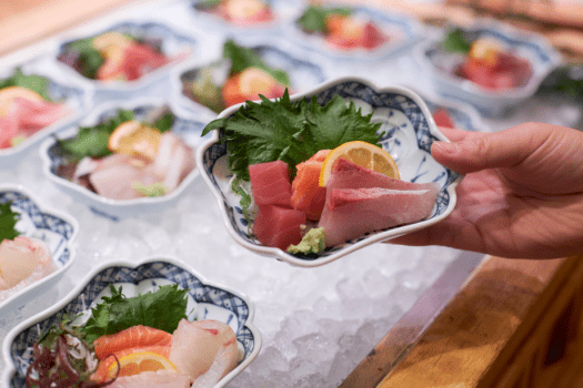 雲仙みかどホテル タラバ蟹・本ズワイ蟹・国産和牛・鮮魚食べ放題・アルコール飲み放題♪　ビュッフェダイニング「せんなぎ」1泊2食付きプラン【ダイナミックパッケージ】