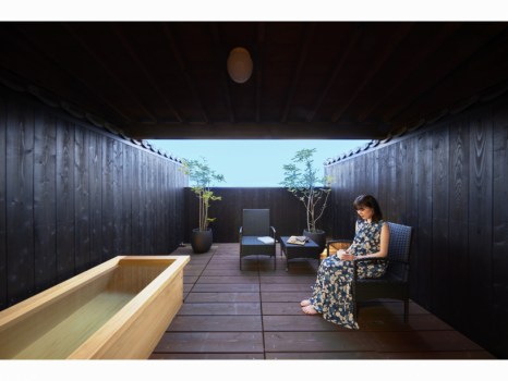 雲仙みかどホテル 檜かほる露天風呂付き客室【禁煙】