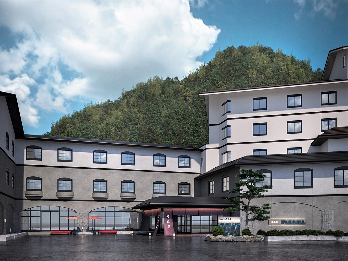 山中温泉 河鹿荘 期間限定 開業記念スペシャルプライス 《 飲み放題付ビュッフェ夕朝食 》 