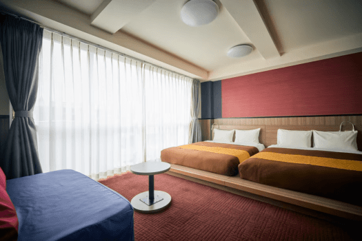 アーバイン 京都清水五条 【禁煙】デラックスツイン【ジェットバス・レインシャワー付き】