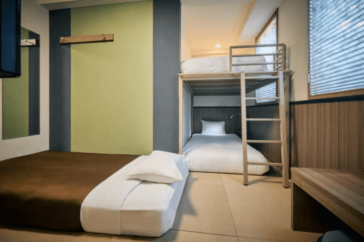 アーバイン 京都清水五条 【禁煙】コンフォートルーム《二段ベッド》【抗菌畳使用】