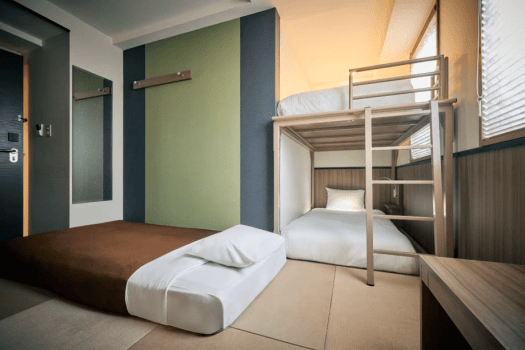 アーバイン 京都清水五条 【禁煙】コンフォートルーム《二段ベッド》【抗菌畳使用】