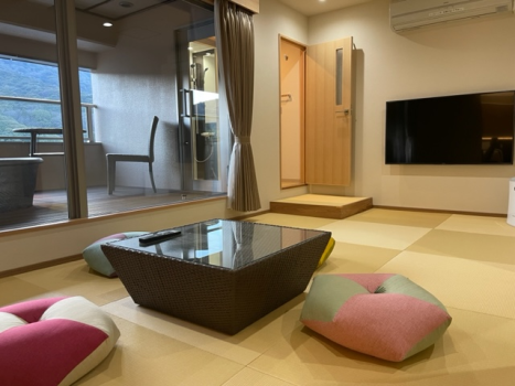 ことひら温泉 琴参閣 リニューアルルーム◆讃水館プレミアムスイート露天風呂付（禁煙トリプル）80㎡