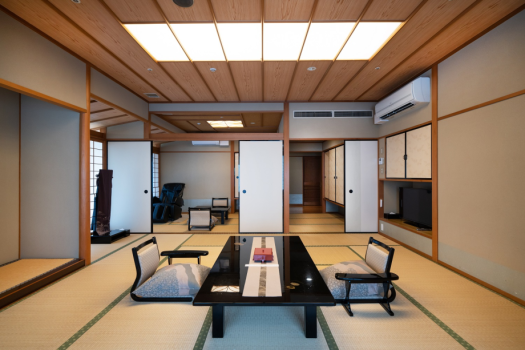 ことひら温泉 琴参閣 飛天館【特別フロア】露天風呂付客室(マッサージ機付)583　95㎡(禁煙)