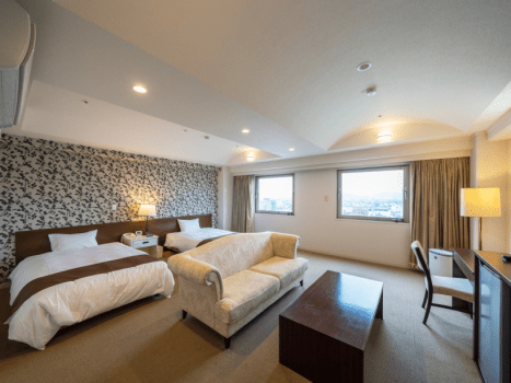 ことひら温泉 琴参閣 讃水館 洋室(禁煙)【ゆったりツインルーム】