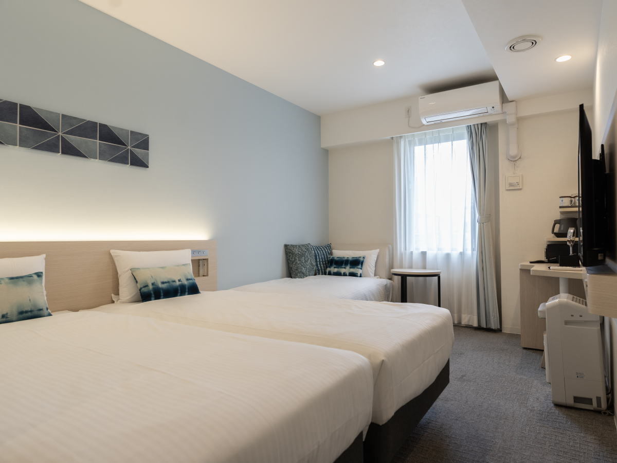 ホテル・トリフィート宮古島リゾート ハリウッドツイン【禁煙・定員3名】