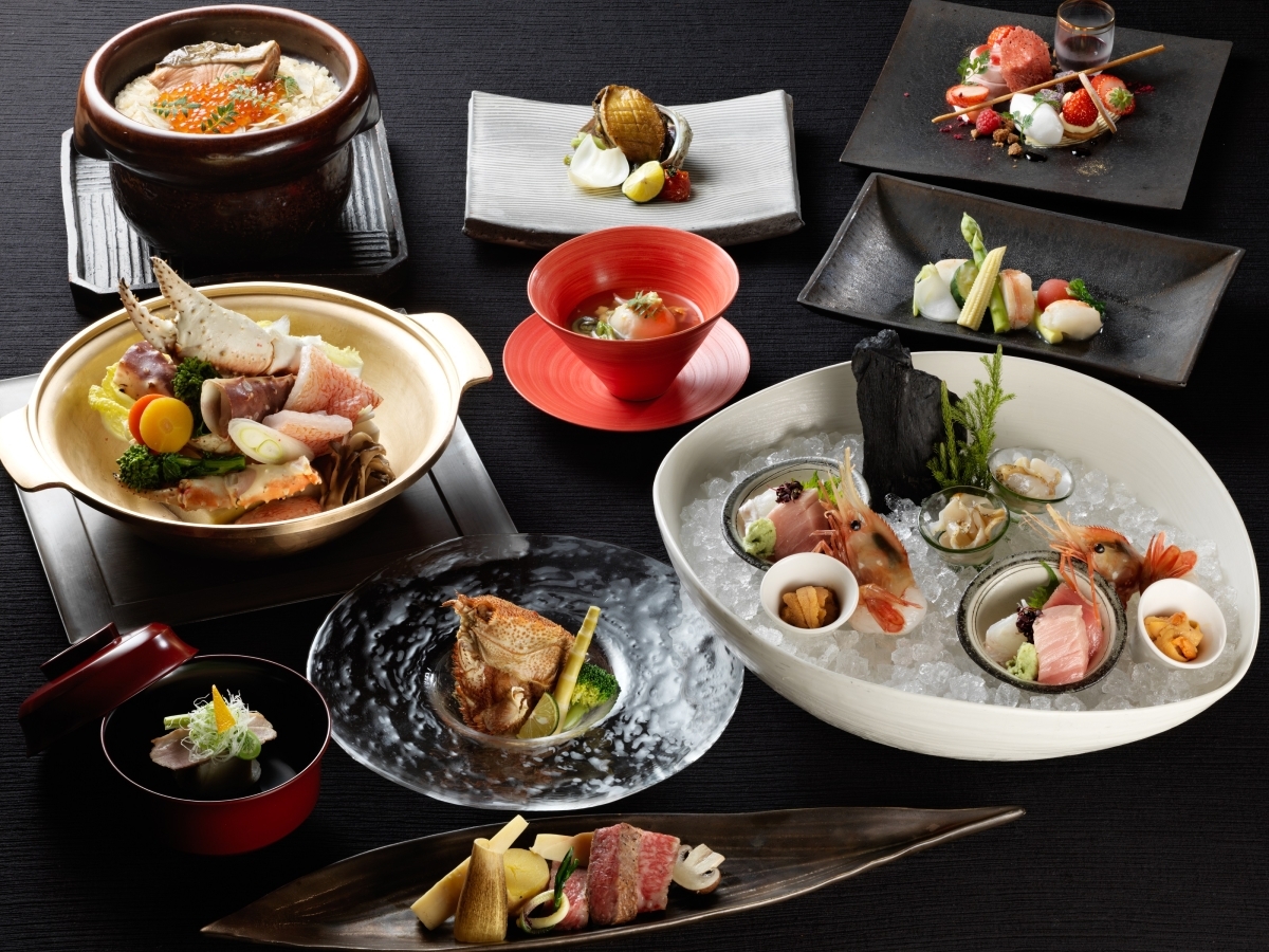 しこつ湖 鶴雅リゾートスパ 水の謌 【スタンダード】1泊2食付き！厳選食材にこだわった特別膳「天の謌会席」