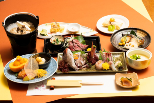 湯野浜温泉　龍の湯 DP【2食付】 秋の味覚と温泉を堪能♪夕食は少し贅沢なコース料理「潮彩(しおさい)」朝食は和洋バイキング