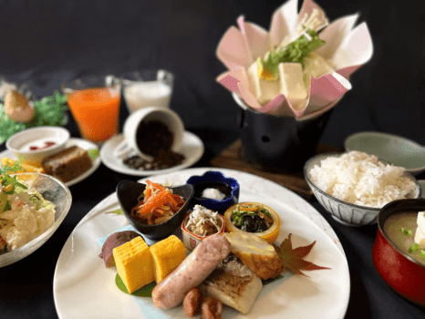 夫婦露天風呂の宿  天テラス ～交通付きパック～【基本プラン】調理長お任せの基本会席（1泊２食付）