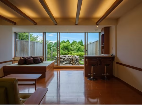 夫婦露天風呂の宿  天テラス 【お子様可】岩露天付 1階73㎡ 洋室(ツインorトリプル)