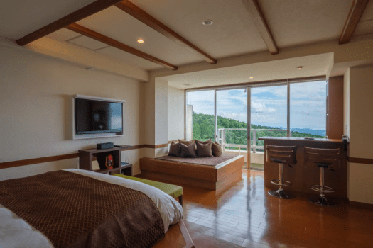 夫婦露天風呂の宿  天テラス 4階34㎡　洋室（ツイン）★露天なし・内風呂なし★