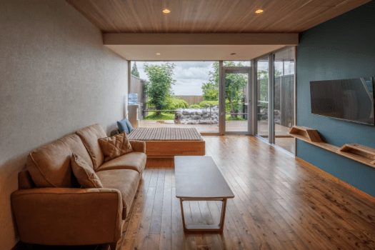 夫婦露天風呂の宿  天テラス 【お子様可】＜新客室＞岩露天付　1階69㎡　洋室（ツイン）