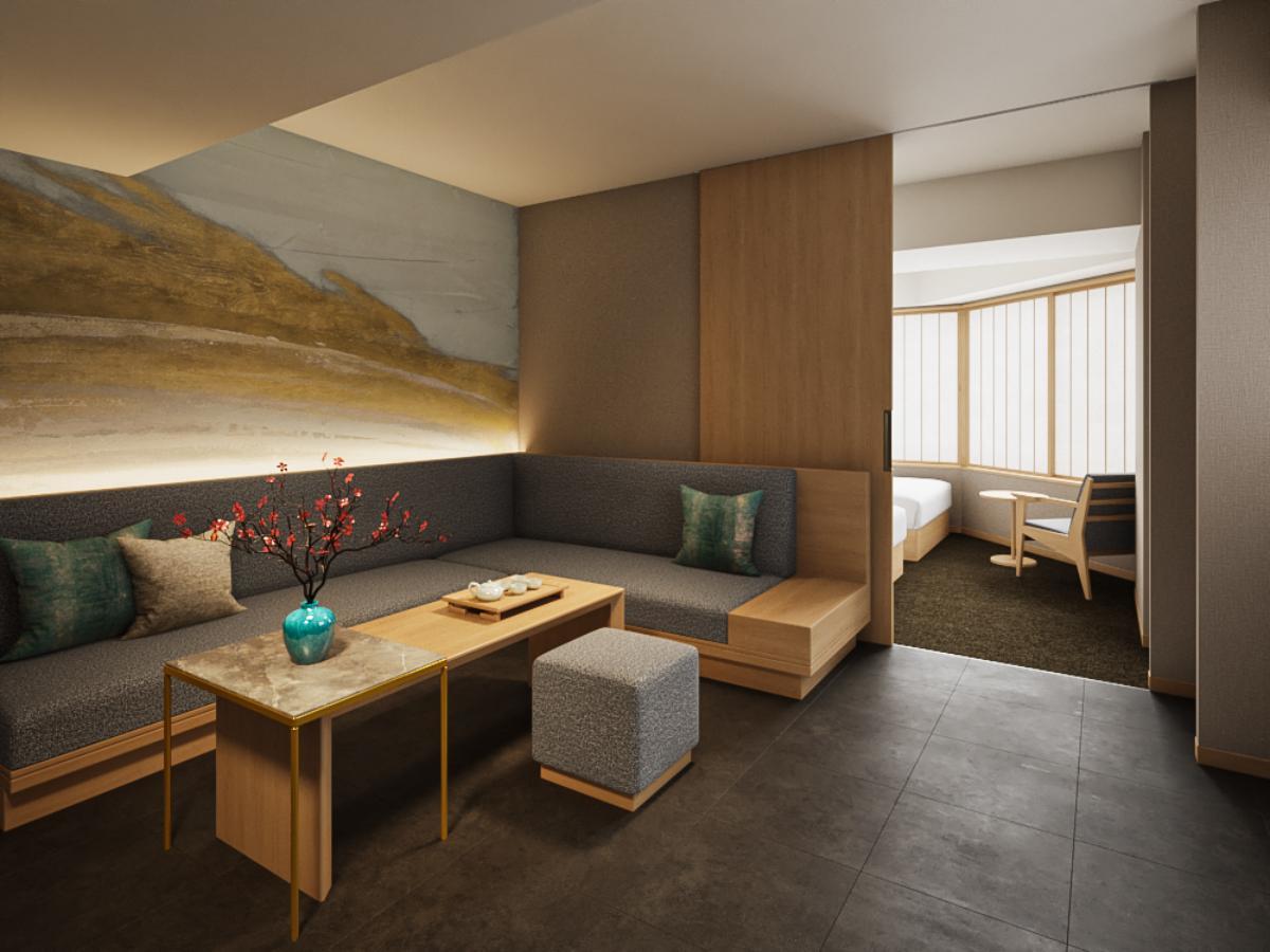 GRAND MONday 上野御徒町　 【40平米・禁煙】1ベッドルーム スイート