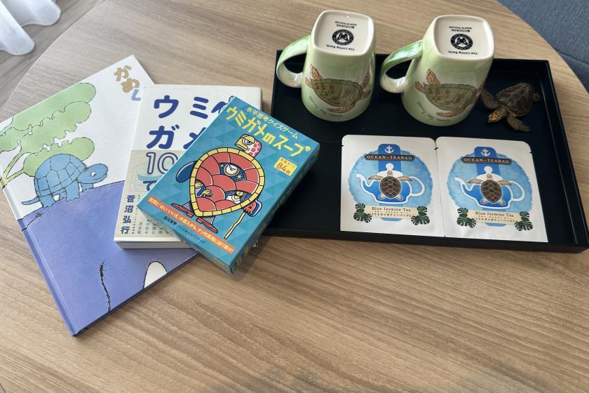 ウォーターマークホテル沖縄 久米アイランド（旧リゾートホテル久米アイランド） 1日2室限定【ウミガメルーム】久米島ウミガメ館の入場券付き！＜食事なし＞