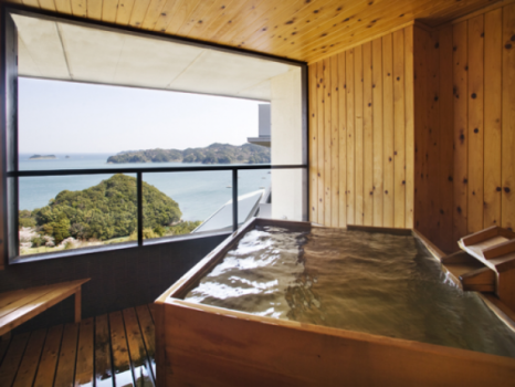 旅荘　海の蝶 飛島館スーペリアルーム　専用露天風呂付和室