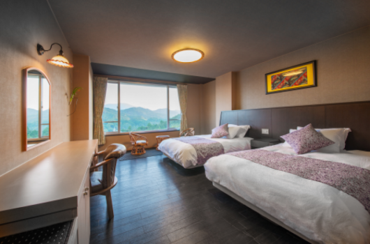 旅荘　海の蝶 洋室　ツインルーム　３３平方メートル／禁煙