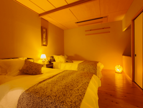 旅荘　海の蝶 飛島館スイートルーム　専用露天風呂付和洋室