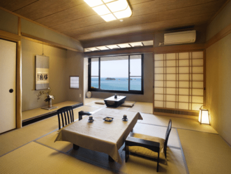 旅荘 海の蝶 飛島館スーペリアルーム 専用露天風呂付和室