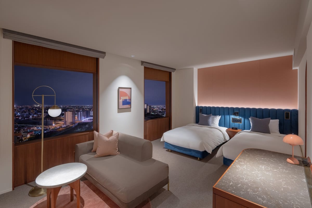 THE MARK GRAND HOTEL グランドスーペリアツイン（高層階・ミニバー付・フリーフロー）