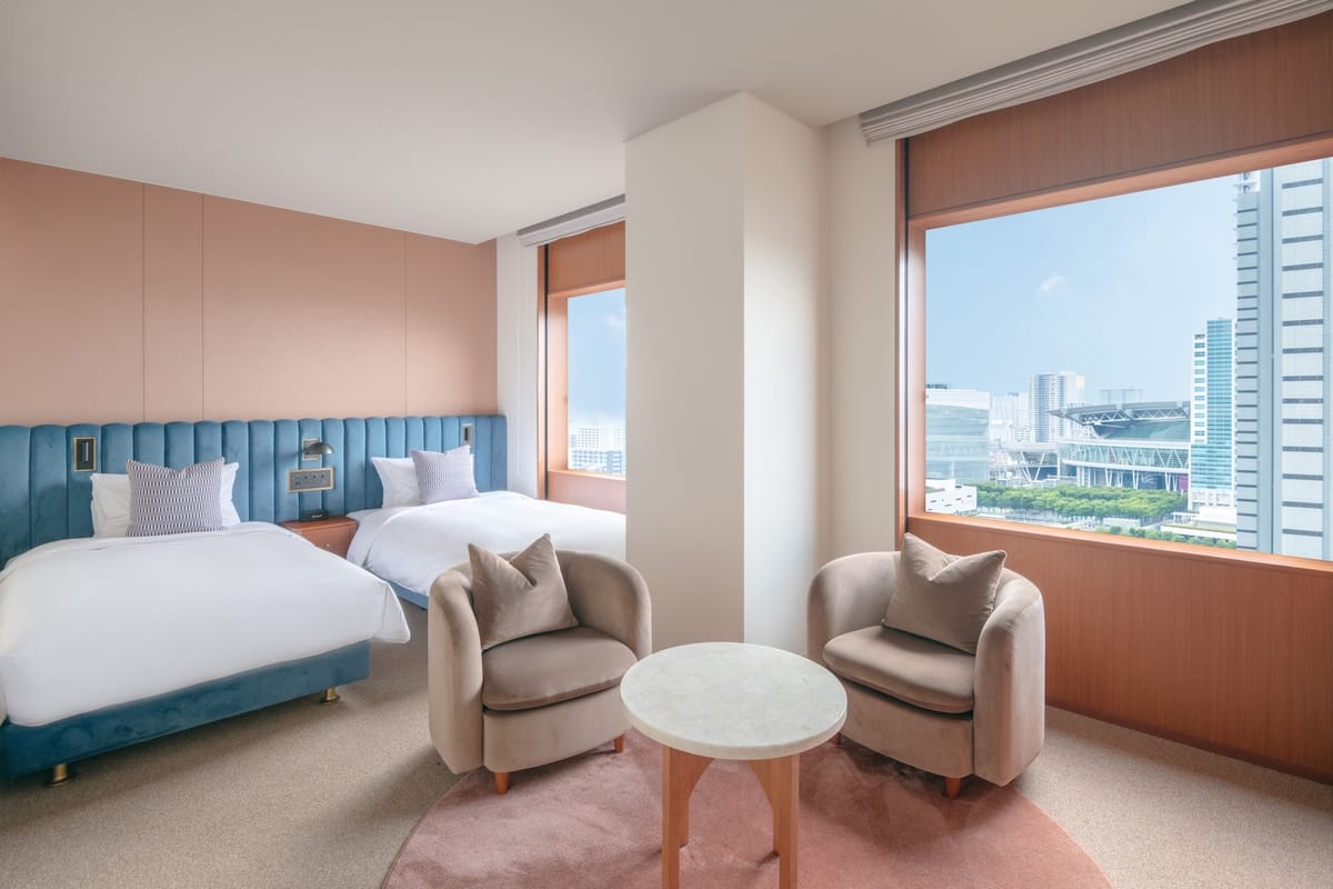 THE MARK GRAND HOTEL グランドツイン（高層階・ミニバーフリー・フリーフロー）