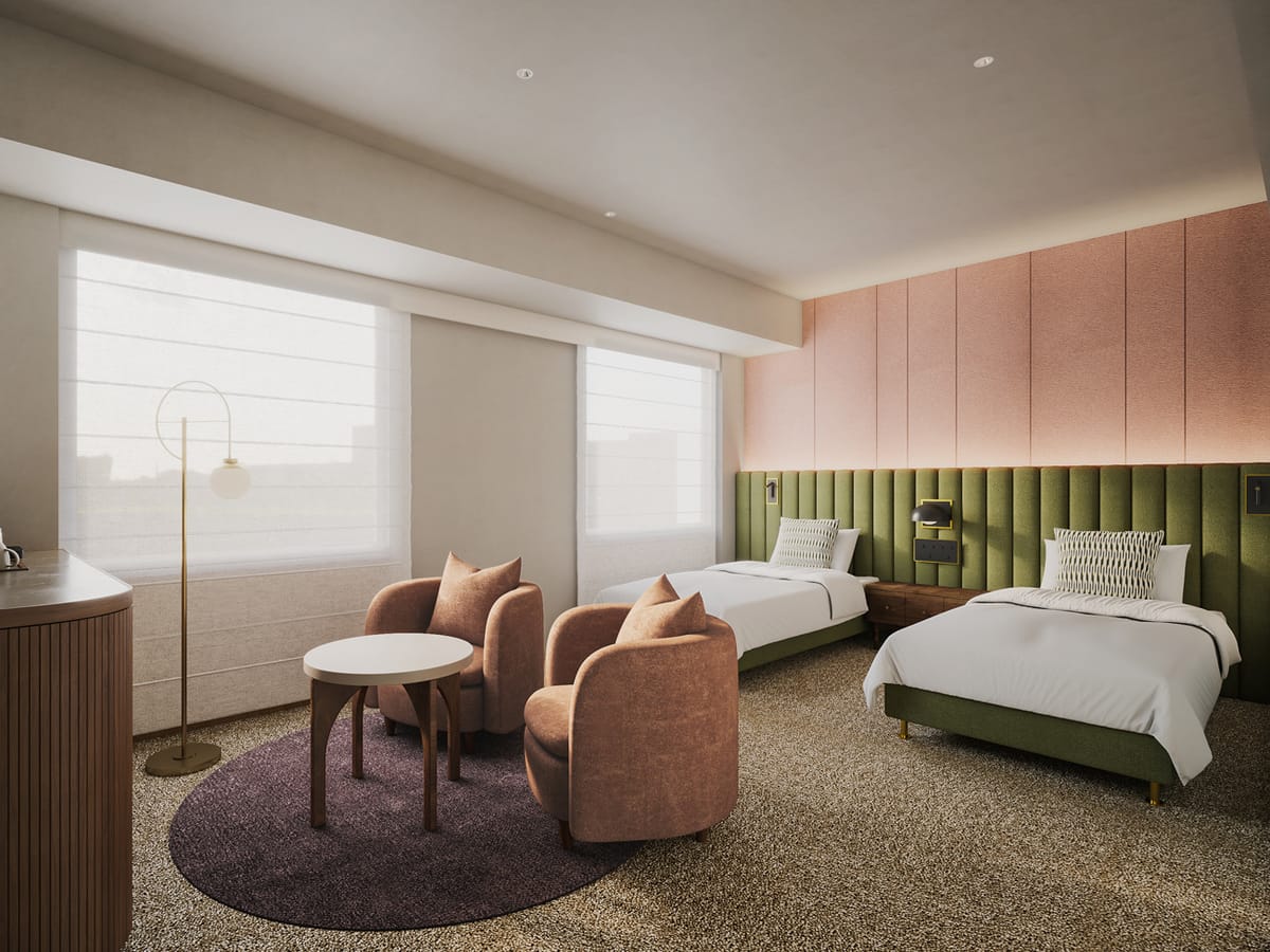 THE MARK GRAND HOTEL グランドコンフォート|43平米・駐車場無料・フリーフロー