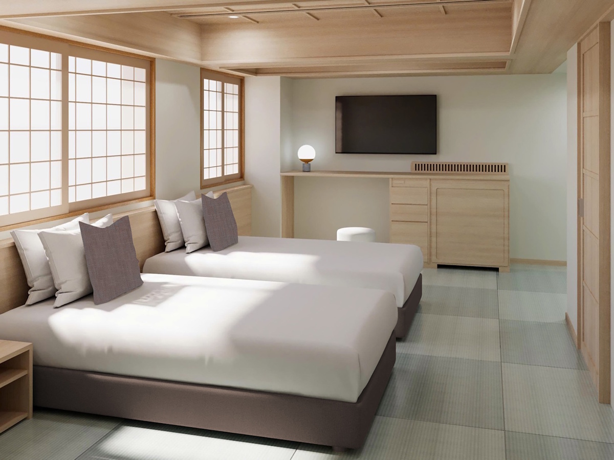 yugen kyoto shijo スタンダードツイン ユニバーサルデザイン 31㎡