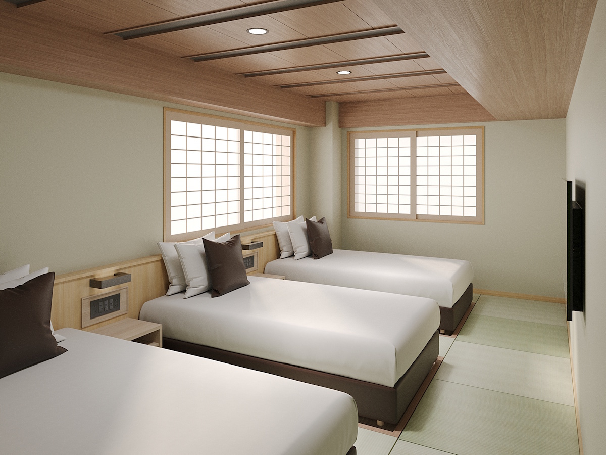 yugen kyoto shijo エグゼクティブトリプル 51㎡