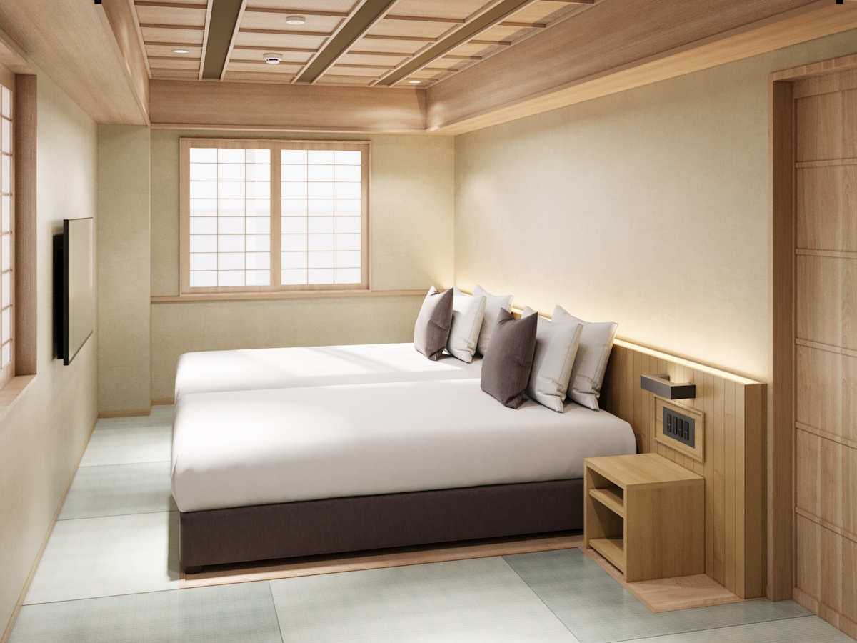 yugen kyoto shijo エグゼクティブスイート withソファベッド 47㎡