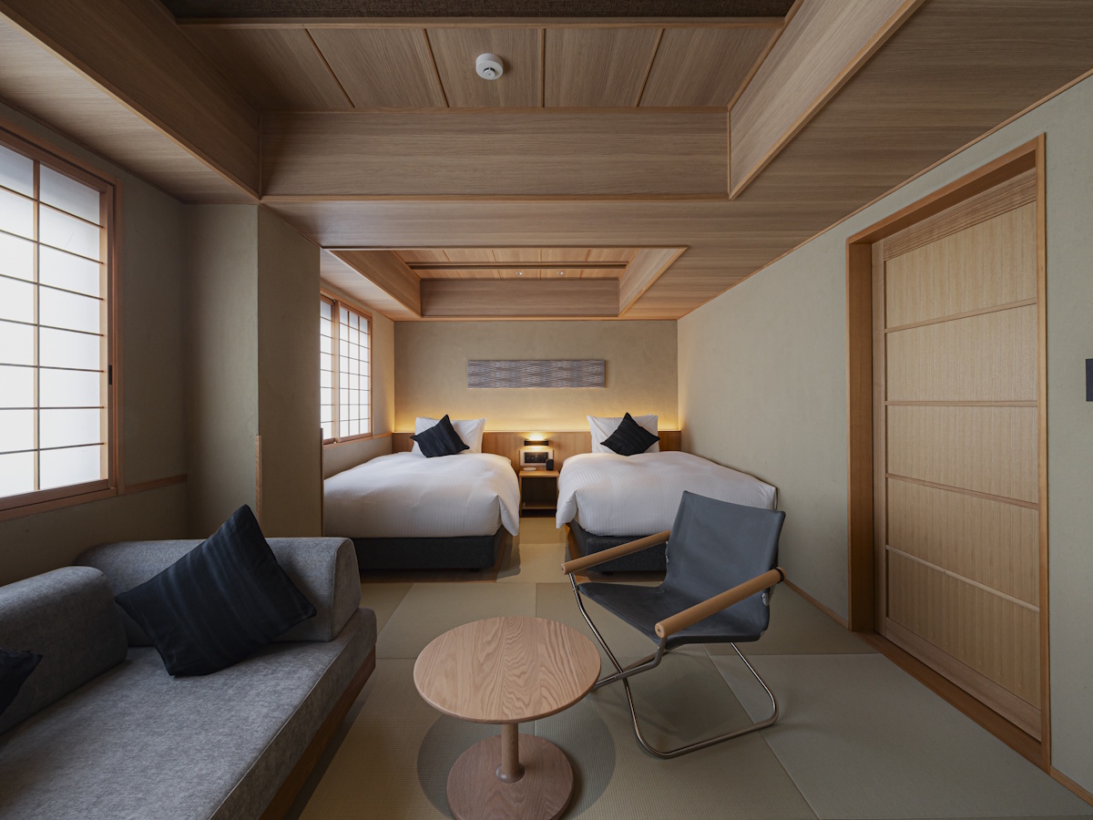 yugen kyoto shijo スーペリアツイン withソファベッド 36㎡