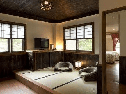 露天風呂のオーベルジュ つつじとかえで ダイナミックパック＊＊★憩いの畳コーナー♪蓼科三室源泉の温泉で癒し～★本館　テラス付きNEW和洋室