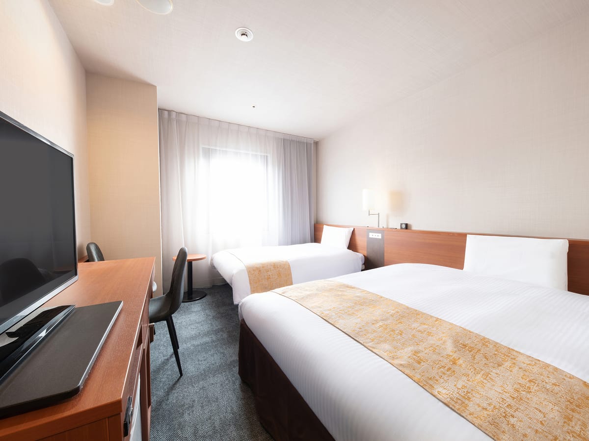 ベッセルイン八千代勝田台駅前 ダブル+エキストラルーム　禁煙