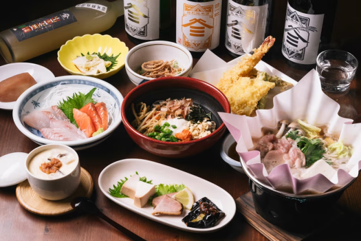 RITA出雲平田 日本酒風呂付【早割30】出雲そば「そば処 喜多縁」ペアリングディナー〈２食付〉