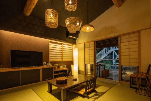 そうだ山温泉 和 【１部屋限定】ツリーハウス付離れ　半露天風呂付（こもれび）