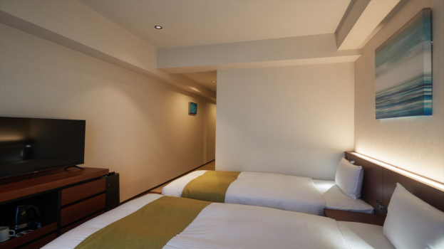 ザグランドホテルギノワン スーペリアツインルーム（シティービュー）