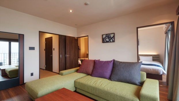 ザグランドホテルギノワン 【最上階クラブフロア】ジュニアスイートルーム（オーシャンビュー）