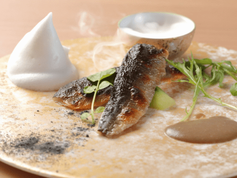 人吉温泉 鍋屋 【フレンチディナー『三日月』】黒樺牛のフィレをメインとした上位コース全10品