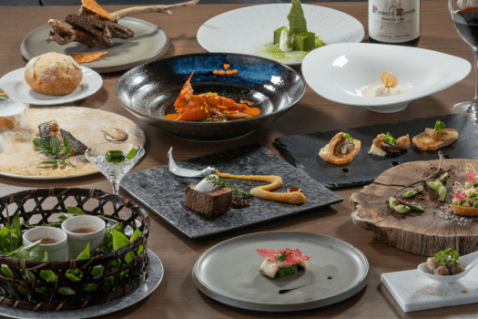人吉温泉 鍋屋 【極み】キャビアまで揃う美食の頂。料理長こだわりの五感を愉しむフルコース全12品(満月プラン)