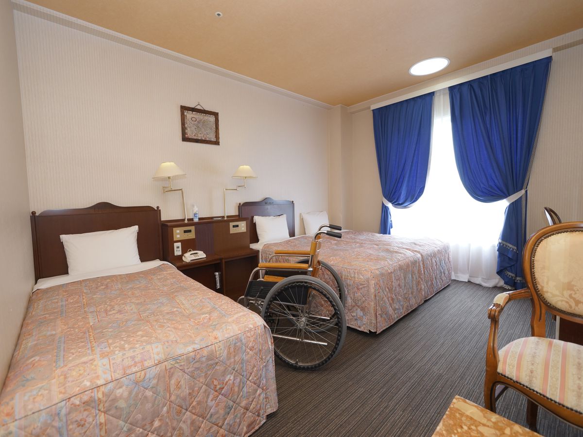 ホテルローレライ アクセシブルツイン(禁煙)