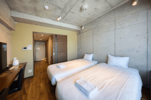 New Normal Hotel in NAHA WAKASA 【禁煙】ツインルーム