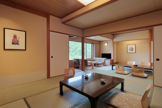 湯の杜ホテル志戸平 花翔館二間（和室10畳+8畳 バス・トイレ付）【禁煙】