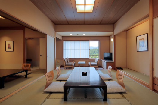 湯の杜ホテル志戸平 花翔館二間（和室10畳+8畳 バス・トイレ付）【禁煙】